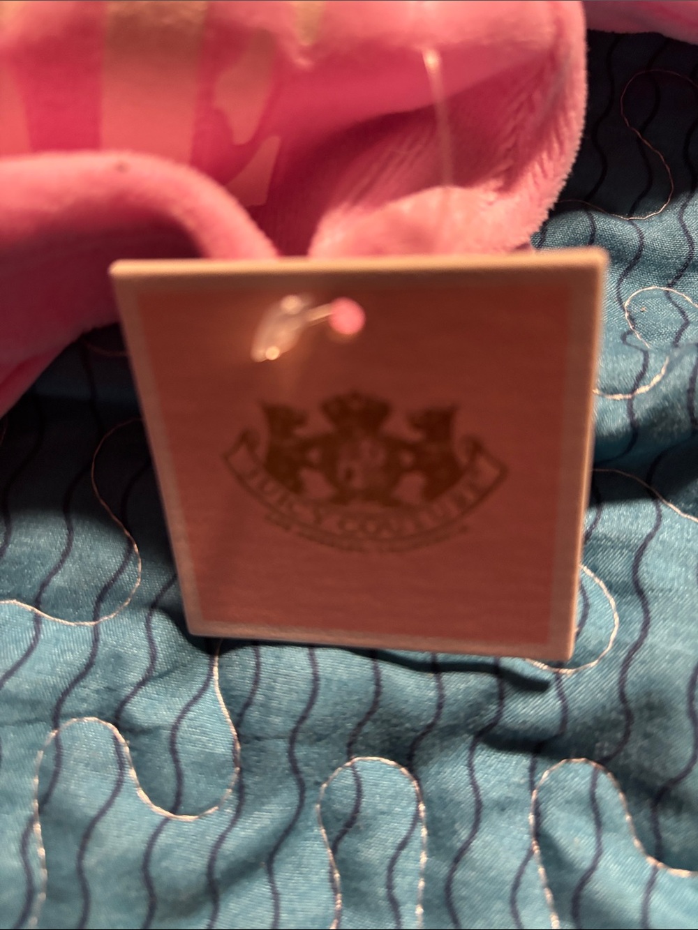 Juicy Couture Pink Graphic Kids Pajama Top - Picture 7 of 7